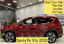 Santa Fe Máy Xăng Vin 2020 - Tặng Full Thuế Trước Bạ - Lên Đến 120 Triệu  - LH: 090.33.262.33