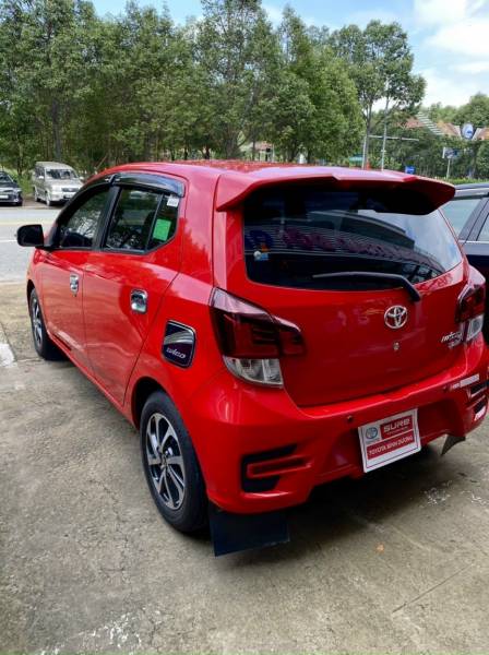  Toyota Wigo 1.2 G AT 2019  23,000km  Màu đỏ nội thất nâu Bình Dương 2