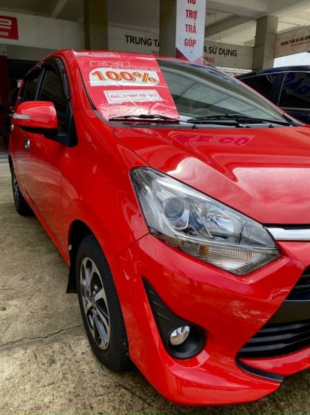  Toyota Wigo 1.2 G AT 2019  23,000km  Màu đỏ nội thất nâu Bình Dương 5