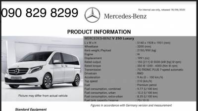 [big sale ] mercedes v250 luxury  giá tốt-xe giao ngay-trả góp 85% - 090 8299 829
