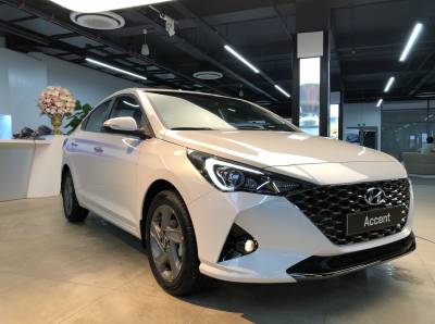 Hyundai accent at tiêu chuẩn 2021, ưu đãi giảm thuế và tiền mặt, xe có sẵn, lh: 0901622503