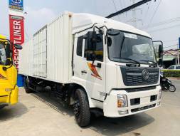 Xe tải dongfeng 8 tấn thùng kín container dài 9m7 nhập khẩu