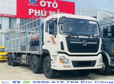 Bán xe tải dongfeng 4 chân nhập khẩu mới trả góp