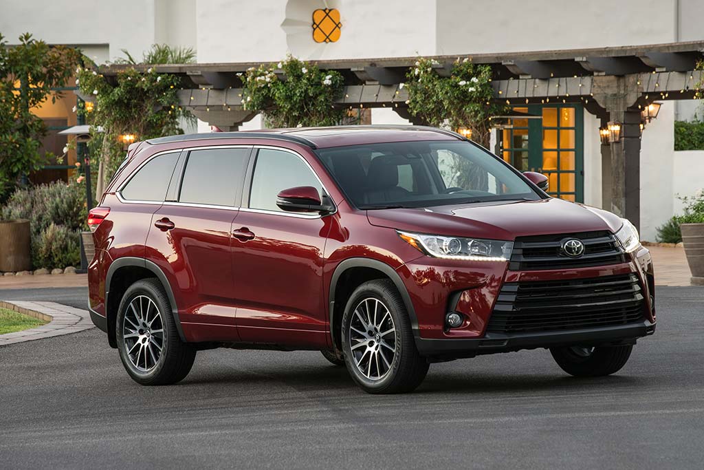 Toyota Highlander: Bảng giá xe Toyota Highlander 08/2022