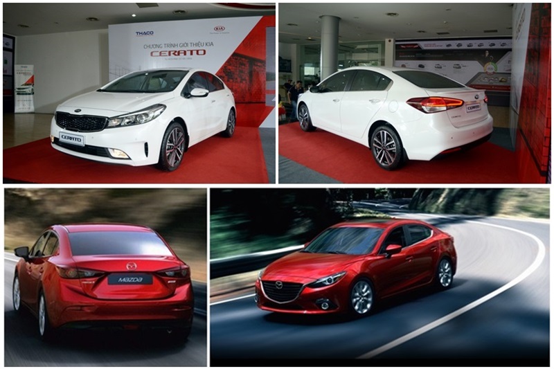 So sánh Kia Cerato và Mazda3 sedan: Tân binh nặng ký