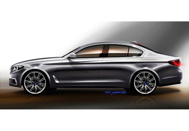 BMW 5 Series 2017 sẽ trình làng vào tháng 9/2016