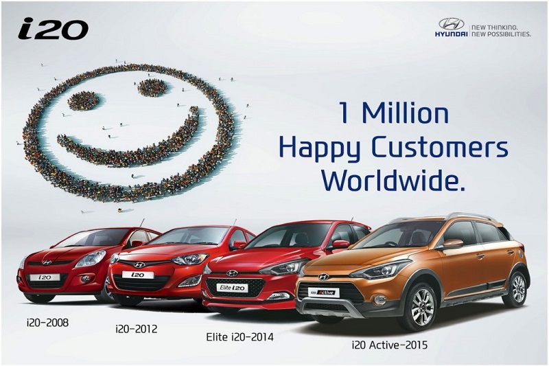  Hyundai i2 vendió más de un millón de autos en todo el mundo
