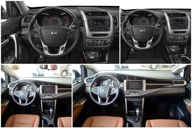 Xe gia đình 7 chỗ tầm giá 1 tỷ đồng: Chọn Toyota Innova hay Kia Sorento? 