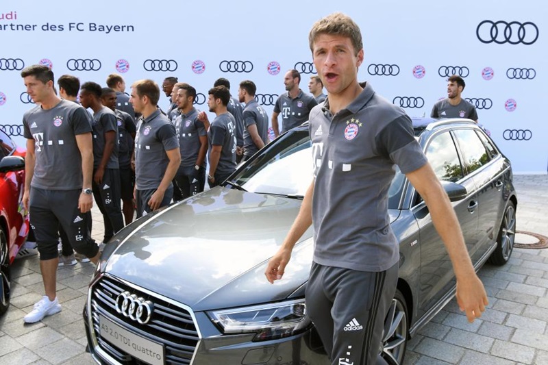 Audi tặng dàn xe tiền tỷ cho dàn sao Bayern Munich - 2