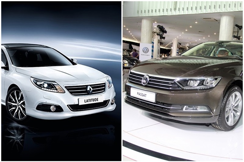 So sánh Volkswagen Passat và Renault Latitude: Sedan châu Âu đại chiến trên đất Việt