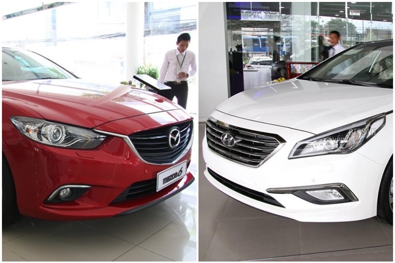 So sánh Mazda6 và Hyundai Sonata