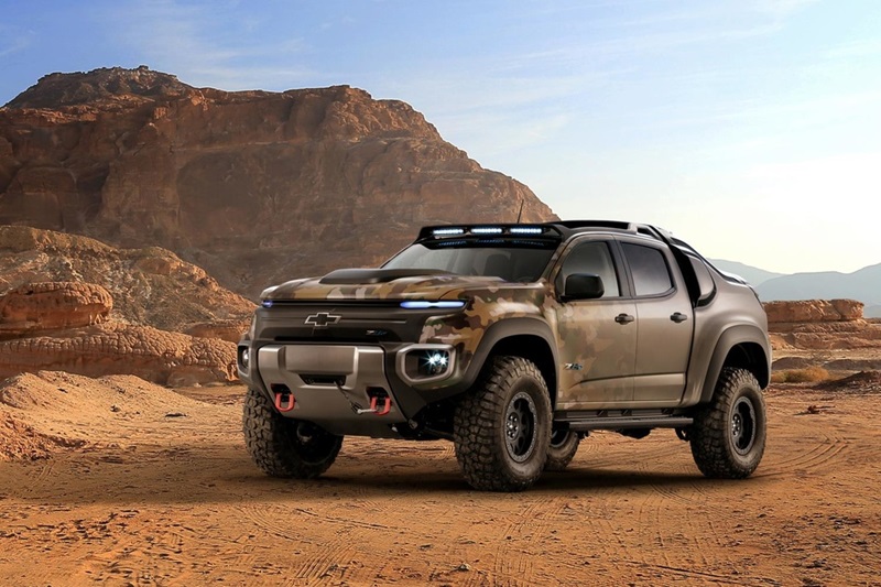 Chevrolet Colorado sắp có phiên bản chạy bằng nhiên liệu Hydro?