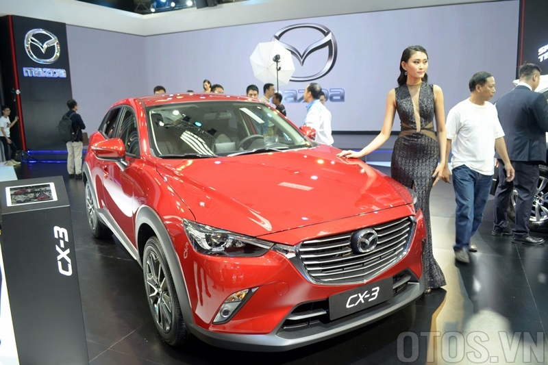 Tân binh Mazda CX-3 lên sàn Triển lãm Ô tô Việt Nam 2016
