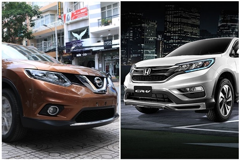 So sánh Honda CR-V và Nissan X-Trail: So tài crossover Nhật Bản