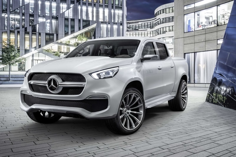 Chiêm ngưỡng mẫu bán tải đầu tiên của Mercedes-Benz vừa ra mắt  