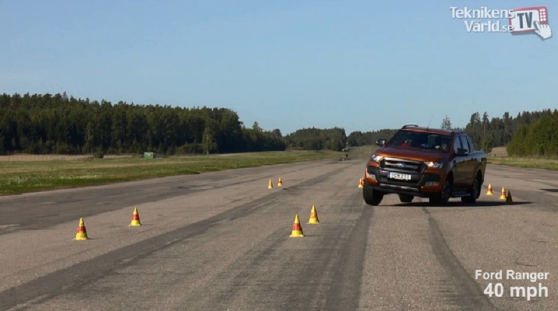 Toyota Hilux 2016 suýt "phơi bụng" trong bài thử nghiệm an toàn