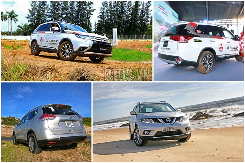 So sánh Nissan X-Trail và Mitsubishi Outlander: Mànlột xác nào ấn tượng hơn?