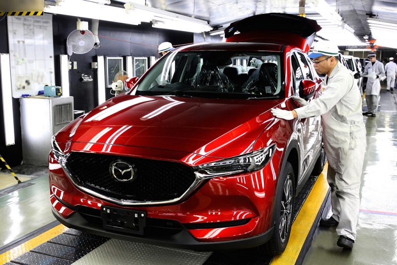 Mazda CX-5 2017 chính thức lên dây chuyền sản xuất