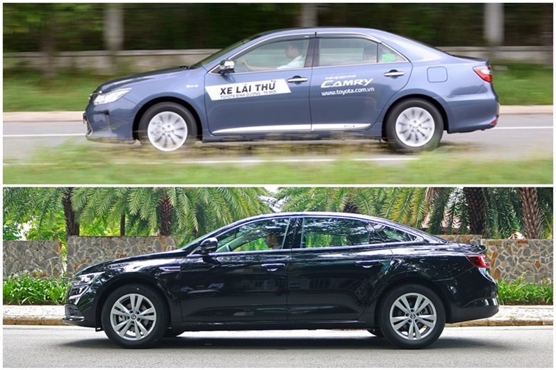So sánh Toyota Camry  và Renault Talisman: Liều thuốc mạnh cho ông hoàng phân khúc