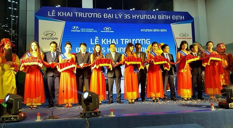 Hyundai Thành Công khai trương đại lý 3S đầu tiên tại Bình Định