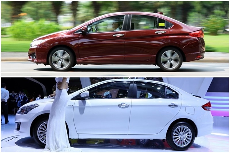 So sánh Honda City và Suzuki Ciaz: Đồng cân đồng lạng