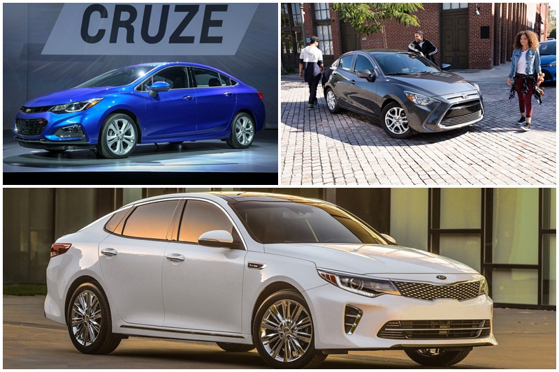 Chevrolet Cruze, Toyota Yaris lọt Top 10 mẫu xe tốt nhất năm 2017