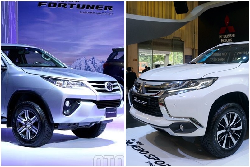 So sánh Toyota Fortuner 2017 và Mitsubishi Pajero Sport 2017: Đâu mới là chọn lựa xứng đáng?