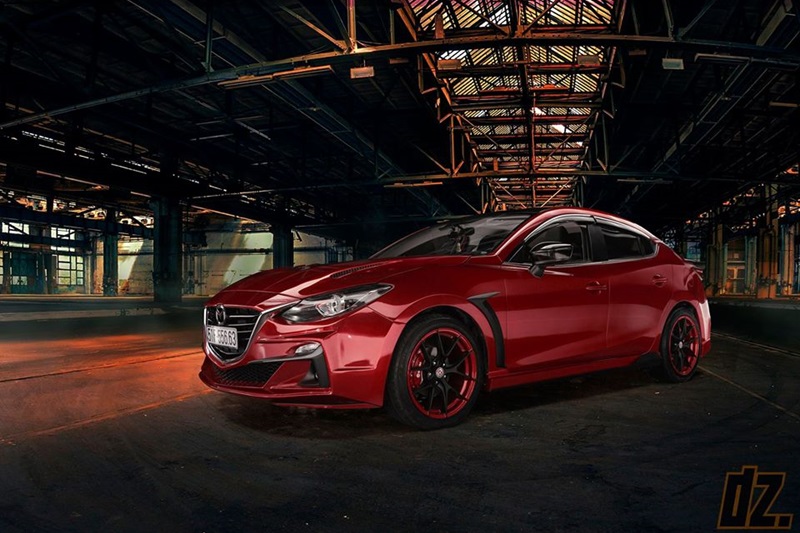 Mazda3 “đẹp mê ly” với bản độ của thợ Sài Thành