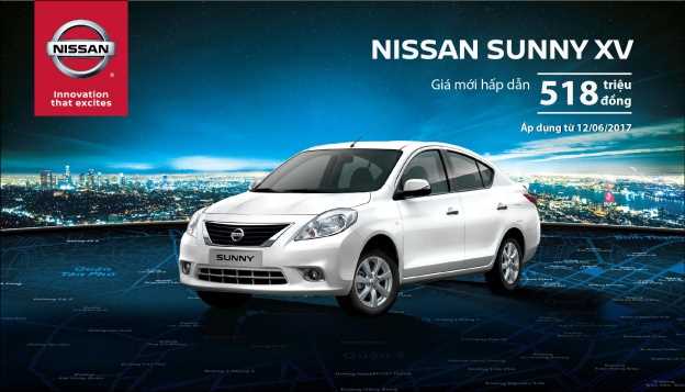 Nissan Sunny và X-Trail đồng loạt giảm giá bán
