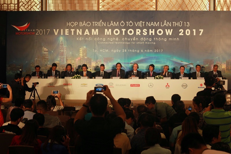 Gần 70 mẫu xe sẽ góp mặt tại Triển lãm Ô tô Việt Nam 2017