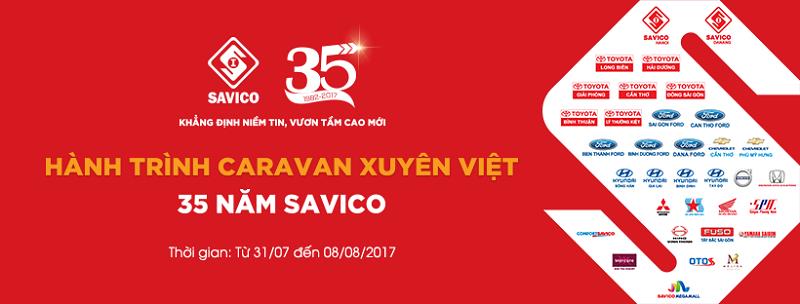 Hành trình Caravan xuyên Việt - 35 năm SAVICO sắp sửa khai màn