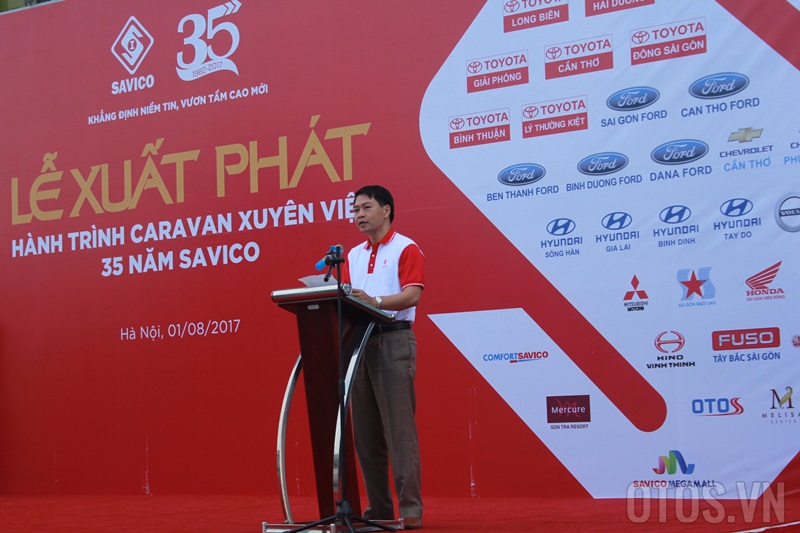 Lễ xuất quân hành trình Caravan xuyên Việt – 35 năm SAVICO 
