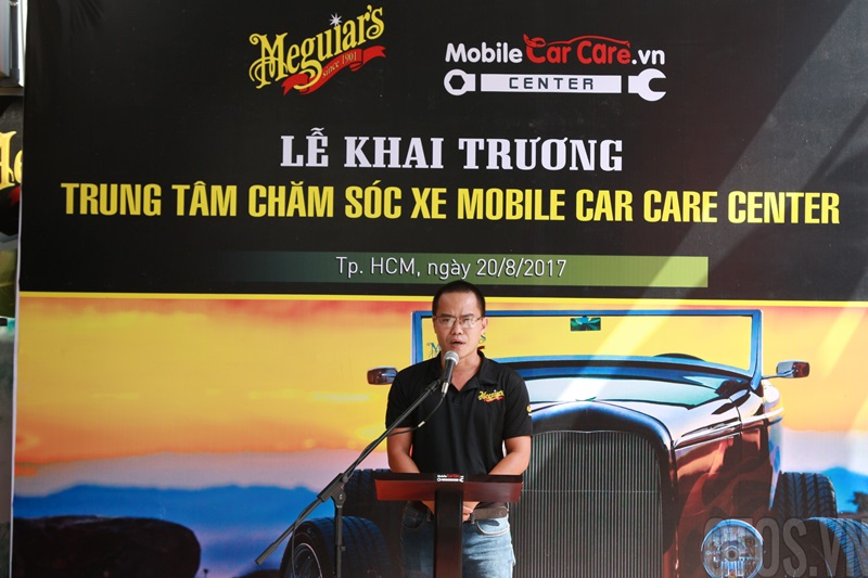 Khai trương trung tâm tại TP.HCM, Mobile Car Care giảm 30% giá cho khách hàng chăm sóc xe