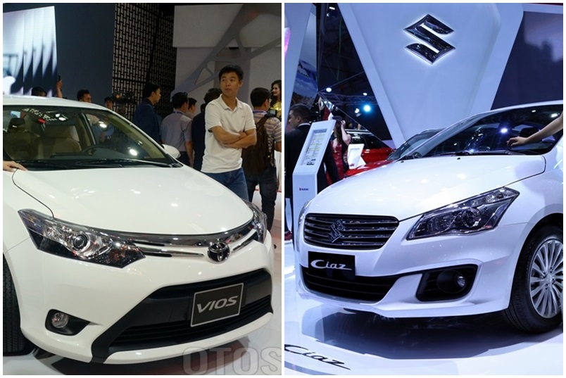 So sánh Toyota Vios và Suzuki Ciaz: Gã khổng lỗ và anh chàng tí hon