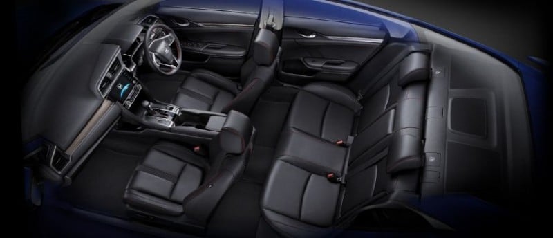 nội thất xe Honda Civic facelift | news.otos.vn