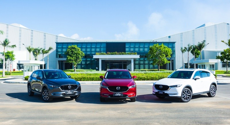 Giá xe Mazda tăng 8 triệu đồng với các bản màu sơn mới