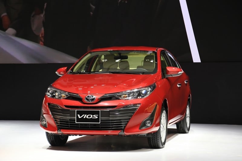 Toyota Vios dẫn đầu Top 10 xe bán chạy tháng 11/2020