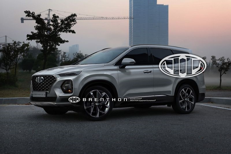 Hyundai Santa Fe thế hệ mới lộ diện bản demo, dự kiến ra mắt trong năm tới