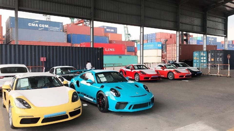  Tổng số 5 chiếc thì có đến 3 chiếc Porsche 911 GT2 RS và  Porsche 911 GT3 RS 