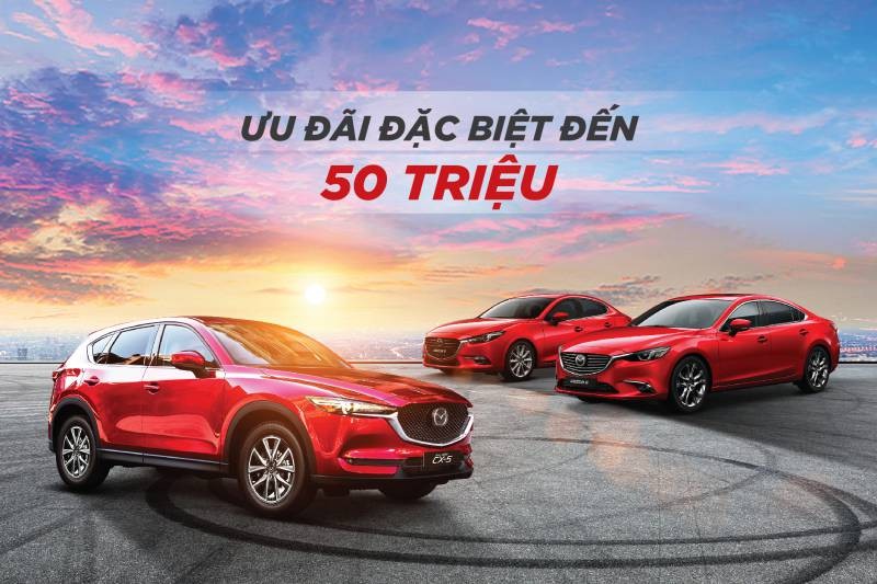 Mazda ưu đãi mua xe trong tháng 3