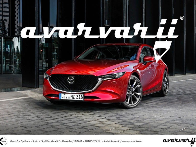  El Mazda3 de nueva generación está diseñado como el 