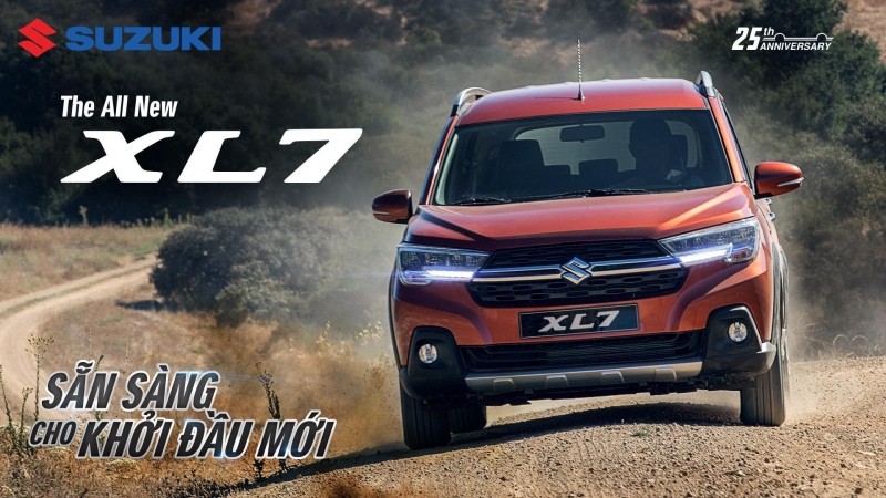 Suzuki XL7 hoàn toàn mới ra mắt