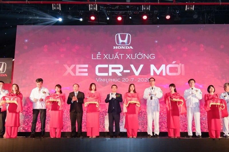 Honda CR-V 2020 chính thức xuất xưởng tại Việt Nam