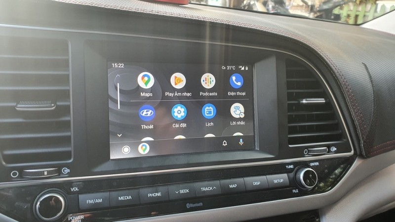 Hyundai Elantra được cập nhật Android Auto
