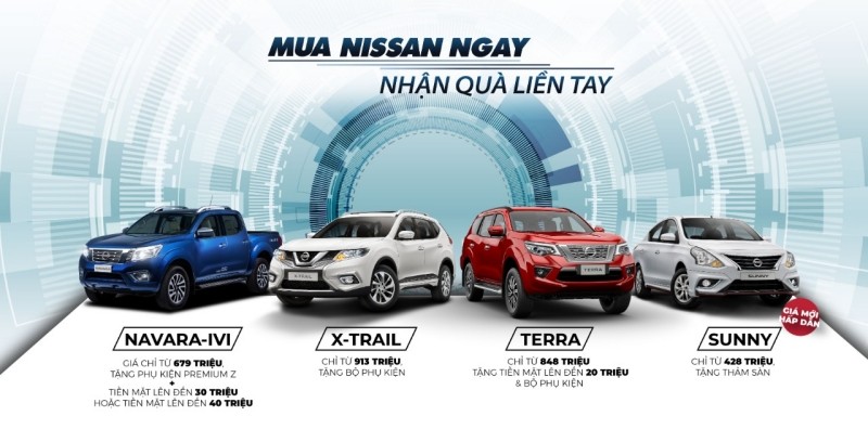 Chương trình khuyến mãi của Nissan Việt Nam tháng 9/2020