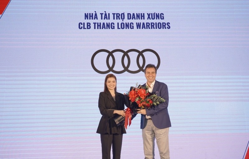 AUDI Việt Nam tài trợ CLB Bóng rổ Thang Long Warriors