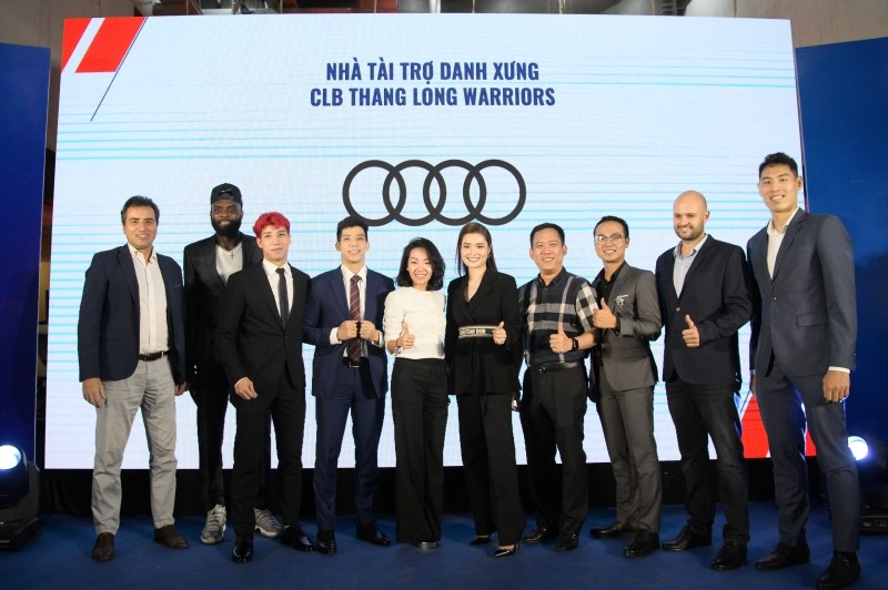 AUDI Việt Nam tài trợ CLB Bóng rổ Thang Long Warriors
