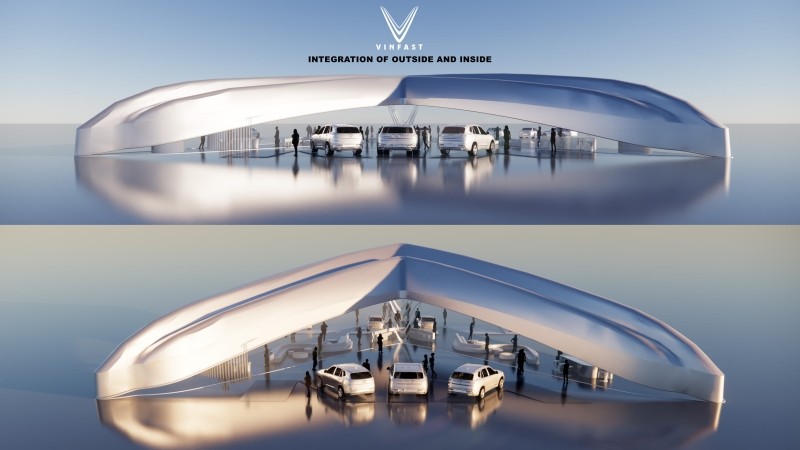 Giải Nhất Cuộc thi thiết kế showroom VinFast toàn cầu 2021