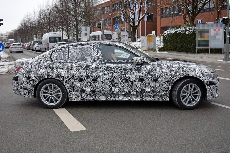 BMW 3-series thế hệ mới lộ diện trên đường thử
