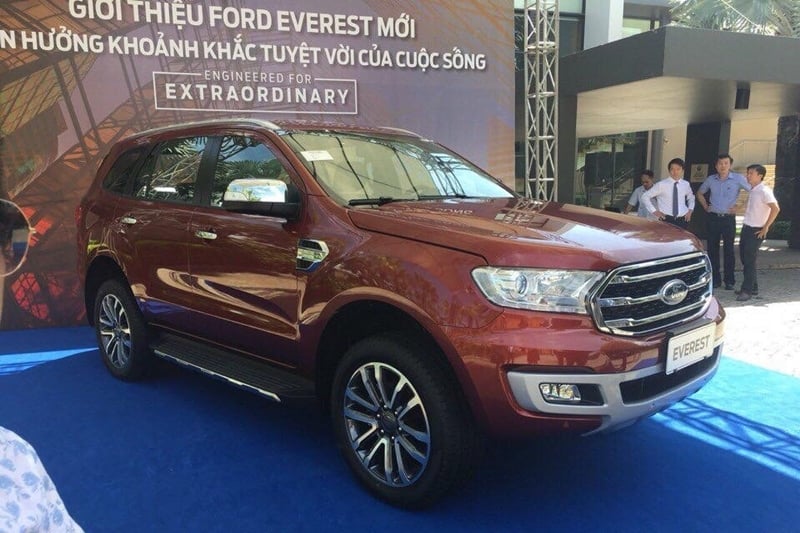 Những điểm nổi bật trên Ford Everest 2018 sắp bán ra tại Việt Nam